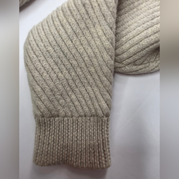 Wilfred Free Italian Made Cream Wool Sweater - Picture 5 of 11